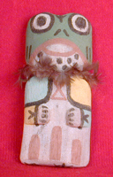 FROG Kachina~~Flat Doll