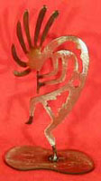 Standing Kokopelli with Horn