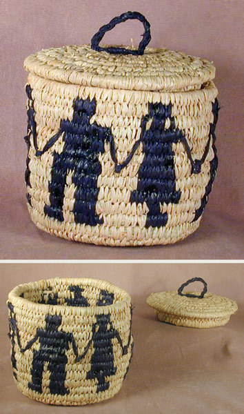 Hand Woven People Basket