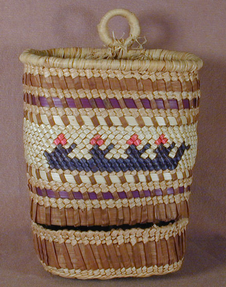 Hand Woven Match Box Holder Basket