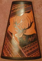 Navajo Pot with Elk