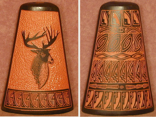 Navajo Pot with Buck