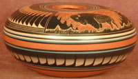 Navajo Buffalo Pot