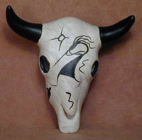 Small Ute Buffalo Skull