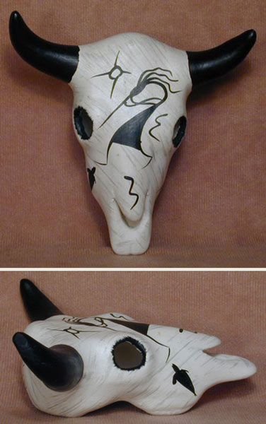 Small Ute Buffalo Skull