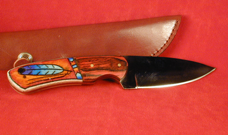 Belt Knife w/ Leather Case