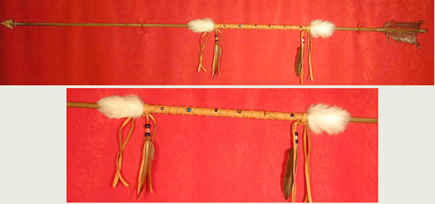 50" Navajo "Throwing" Arrows