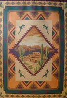 Sedona Sunset Wall Hanging