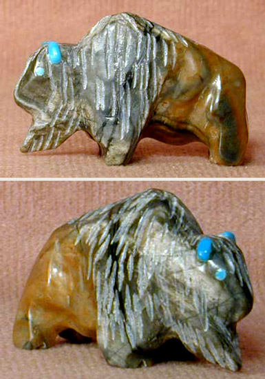 Navajo Buffalo Fetish