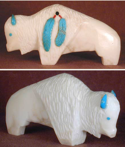Navajo Buffalo Fetish